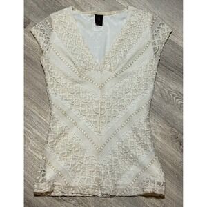 Beautiful‎ Y2K boho Windsor women's lace top small